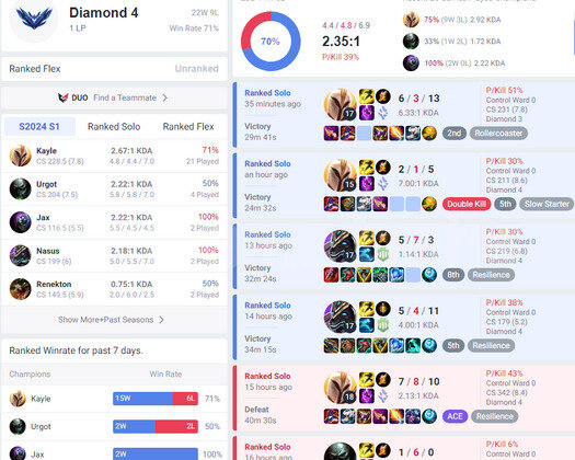 | EUW - ELMAS 4 71 WR | 3 KOSTÜM | SMURF HESAP