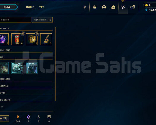 | EUW - ELMAS 4 71 WR | 3 KOSTÜM | SMURF HESAP