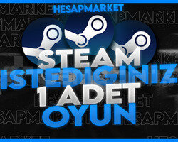 Steam İstediğiniz 1 Oyun