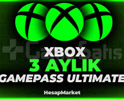 3 Aylık XBox Ultimate Gamepass Üyeliği