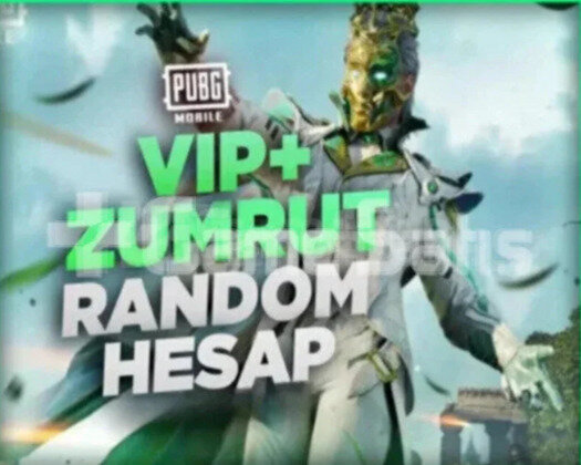 ZÜMRÜT ULTRA VİP PUBG MOBİLE RANDOM HESAP