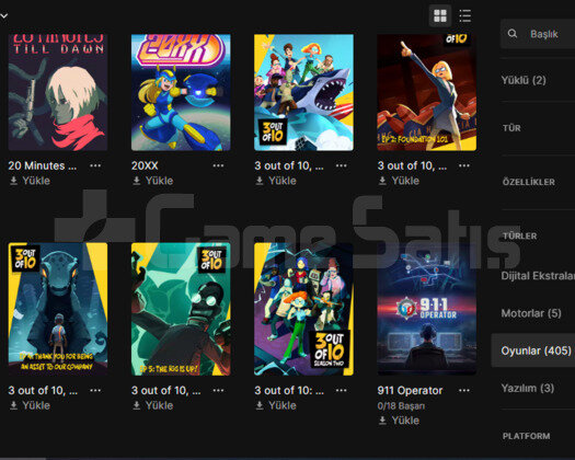 200+ Unreal Engine Assets + 400+ Games Account