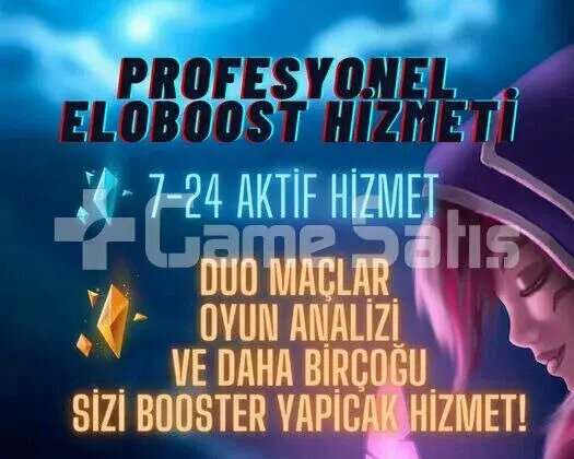 GARANTİLİ VE PROFESYONEL ELOBOOST HİZMETİ
