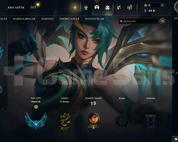 EUW Plat 3 | 1 Kostüm - 26 Hero | LoL Hesap
