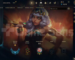 EUW Plat 2 | 1 Kostüm - 27 Hero | LoL Hesap
