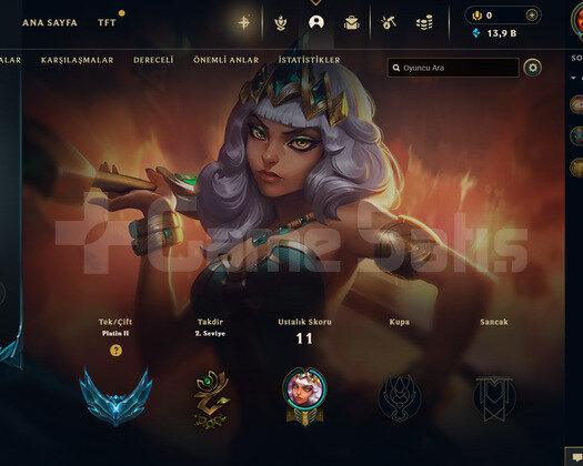 EUW Plat 2 | 1 Kostüm - 27 Hero | LoL Hesap