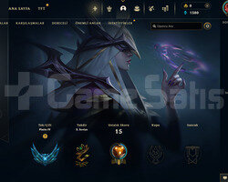 EUW Plat 4 | 1 Kostüm - 167 Hero | LoL Hesap