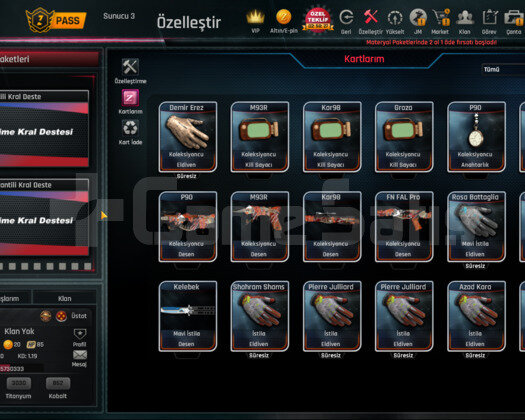 SINIRSIZ DEAGLE VE HANÇER + DOLU ELİT VE DESTANSI