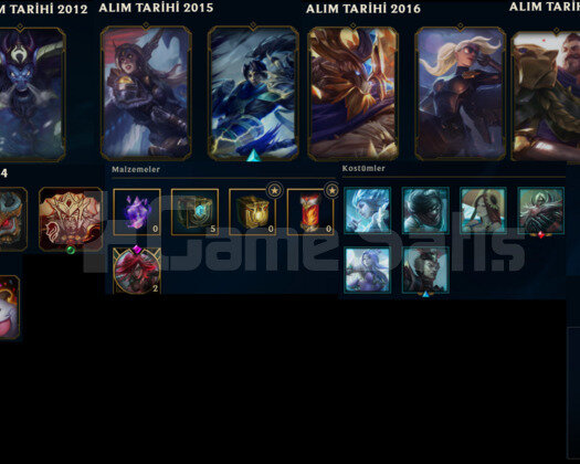 2011 REG BAŞYARGIÇ KAYLE NADİR LOL HESABI