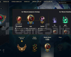 100K ZED | GOLD 4 | 7 KOSTUM HANDMADE HESAP