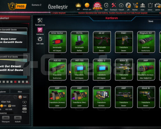 SINIRSIZLI + DESTANSI DOLU HESAP + GARANTİLİ