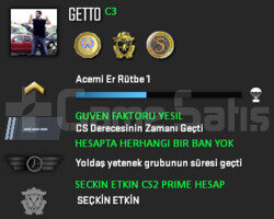 3 MADALYA | CS2 PRIME | GUVEN FAKTORU YESIL