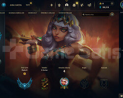 EUW Plat 2 | 1 Kostüm  - 27 Hero | LoL Hesap