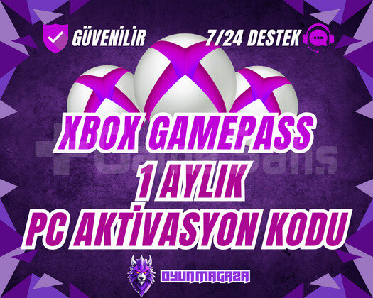 XBOX GAMEPASS PC 1 AYLIK AKTİVASYON KODU |ORJİNAL