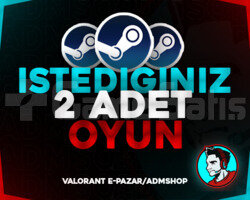 İSTEDİĞİNİZ 2 OYUN + GARANTİ