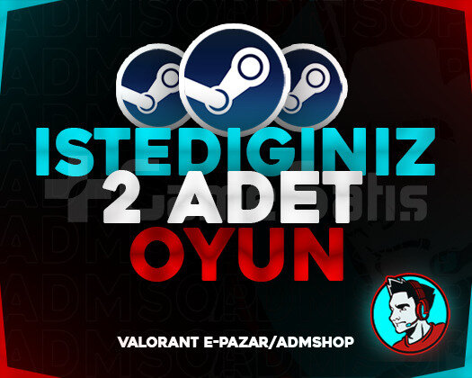İSTEDİĞİNİZ 2 OYUN + GARANTİ