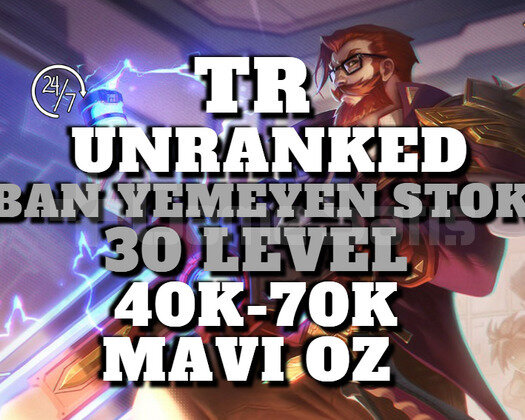 BAN YEMEZ! TR 40K-70K 30 LEVEL UNRANKED