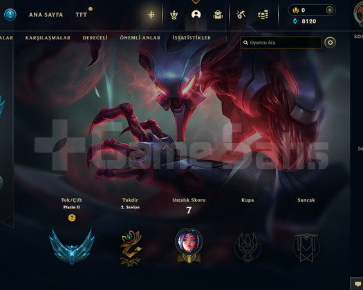 EUW Plat 2 | 4 Kostüm - 49 Hero | LoL Hesap