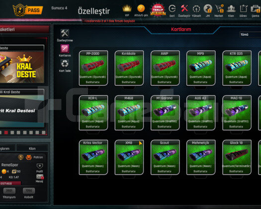 ELİTLİ + DOLU QUANTUMLU + FULL +6  EFSANE HESAP