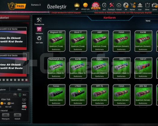 DOLU SINIRSIZLI + DOLU ELİTLİ + DOLU QUANTUM HESAP