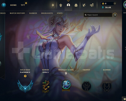 EUW Plat 4 | 3 Kostüm - 22 Hero |LoL Hesap