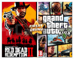 GTA V + Red Dead Redemption 2 + GARANTİ