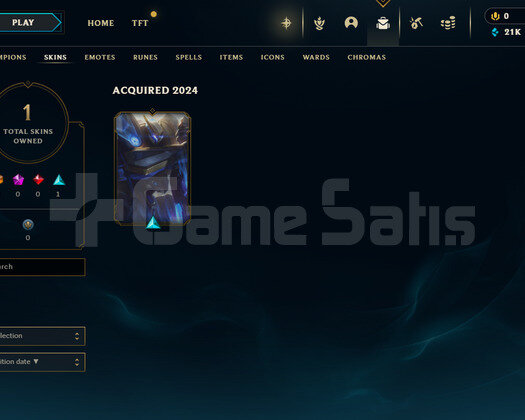 | TR - PLATİN 1 | 5 KOSTÜM |SMURF HESAP