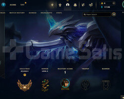 EUW Gold 1 | 3 Kostüm - 17K Mö | LoL Hesap
