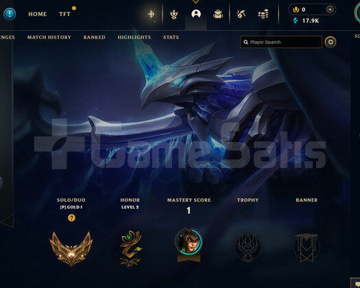 EUW Gold 1 | 3 Kostüm - 17K Mö | LoL Hesap