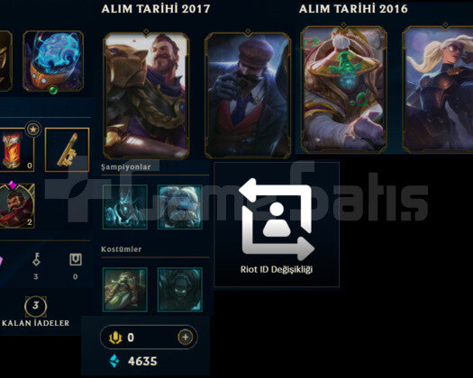 MAIL ONAYSIZ 2017 KURULUM HANDMADE LOL HESABI