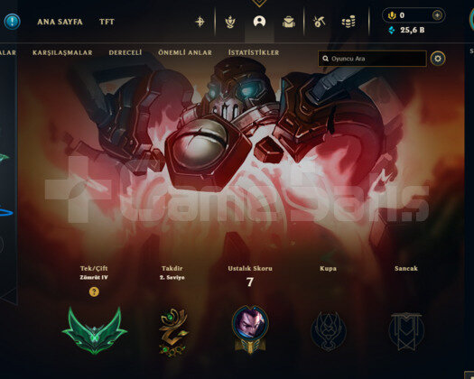 EUW Zümrüt 4 Tertemiz Hesap 58 WR