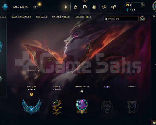 EUW Plat 2 | 1 Kostüm - 29 Hero |LoL Hesap