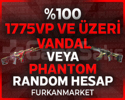 UVİP++ 1775VP VE ÜZERİ VANDAL PHANTOM RANDOM HESAP