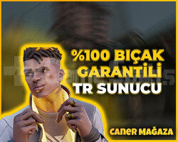 +5000SATIŞ / TR SUNUCU - BIÇAK GARANTİLİ - VİP
