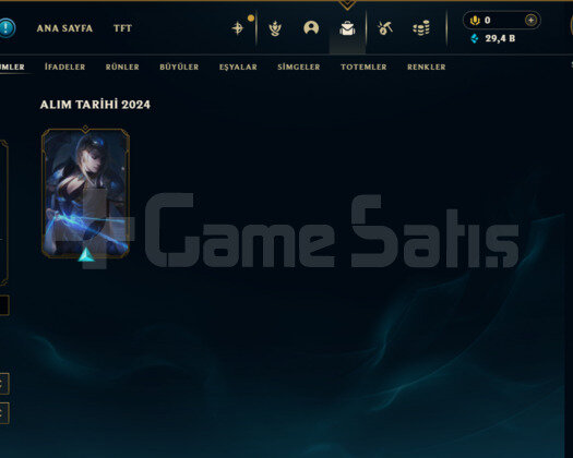 Gold 1 Ashe Skinli EUW FRESH ACC