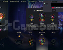 34 ŞAMPİYON DOLU GANİMETLİ LOL HESABI