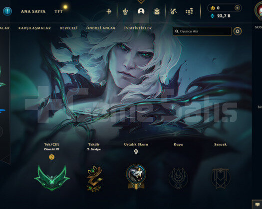 EUW ZÜMRÜT HESAP FRESH ACC
