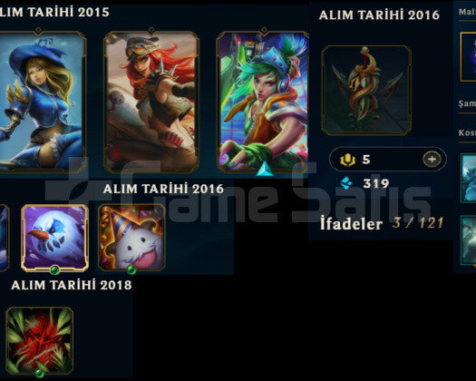 2015 KURULUM HANDMADE LOL HESABI
