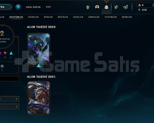 EUW DEMİR 2 S11 HESABI