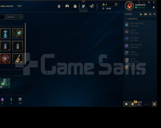 LOL +30 Level Unranked Ganimeti Bol Hesab