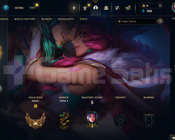 EUW Gold 1 | 1 Kostüm - 28K Mö | LoL Hesap