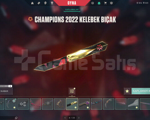 IMMORTAL ELO 22 BIÇAKLI ESPORCU HESABI!!