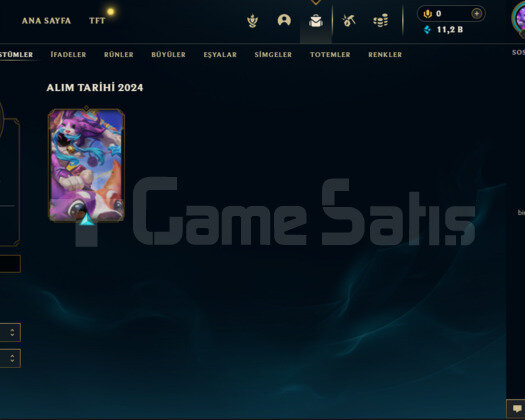 TR GOLD 3 FRESH ACC + 1 SKİN VE SKİN KAPSÜL