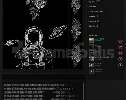 22 Seviye Dolu Steam Hesabı