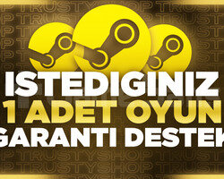İstediğiniz 1 Steam Oyunu & Ömür Boyu Garanti