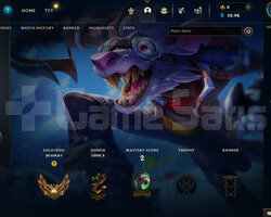 EUW Gold 1 | 1 Kostüm - 30K Mö | LoL Hesap