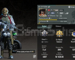 BUZ DİYARLI DOLU BAŞLANGIÇ HESABI PUBG