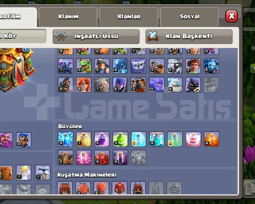 COC  500 madalyali UYGUN TH16 BU FİYATA KAÇIRMA