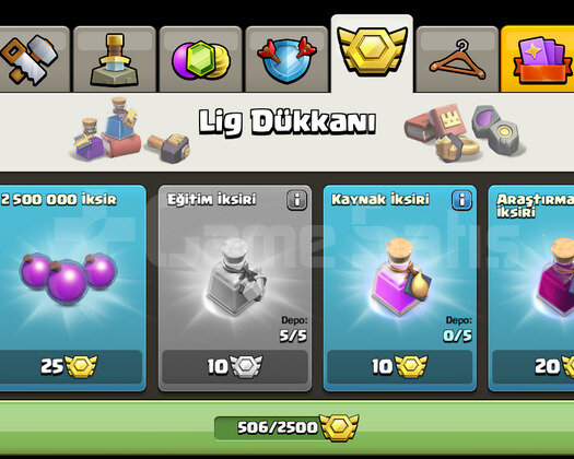 COC  500 madalyali UYGUN TH16 BU FİYATA KAÇIRMA