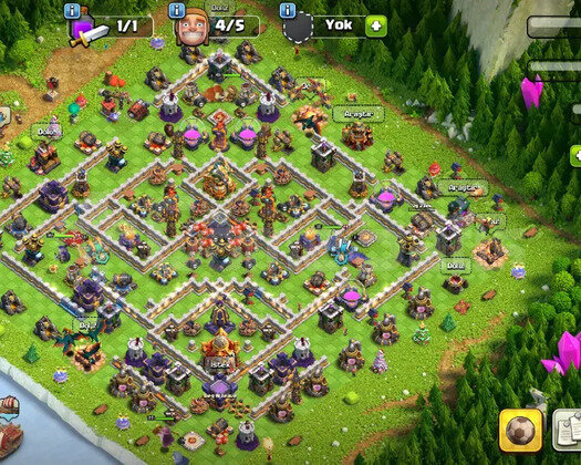 COC  500 madalyali UYGUN TH16 BU FİYATA KAÇIRMA